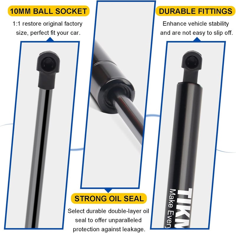TIKMAX Front Hood Struts for Lexus IS250 IS350 2006-2015, IS300 2005, is F 2008-2013, Replaces PM1050 SG329063 Shocks Lift Supports Gas Springs, 2 Pcs - Image 3